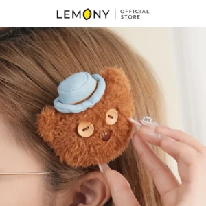 กิ๊บหนีบผมมินเนี่ยน Tim ขณะใช้งาน จัดแต่งทรงผมสวยงาม