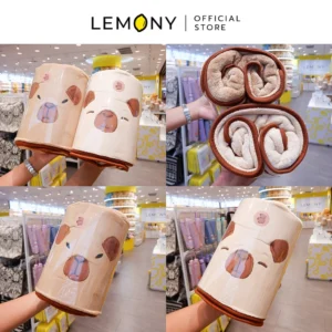 ผ้าเช็ดตัวคาปิบาร่า ลิขสิทธิ์แท้จาก LEMONY