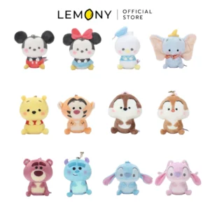 LEMONY พวงกุญแจตุ๊กตา Disney รวมซีรีส์ Comfy & Cozy 10 ซม. - ลิขสิทธิ์แท้