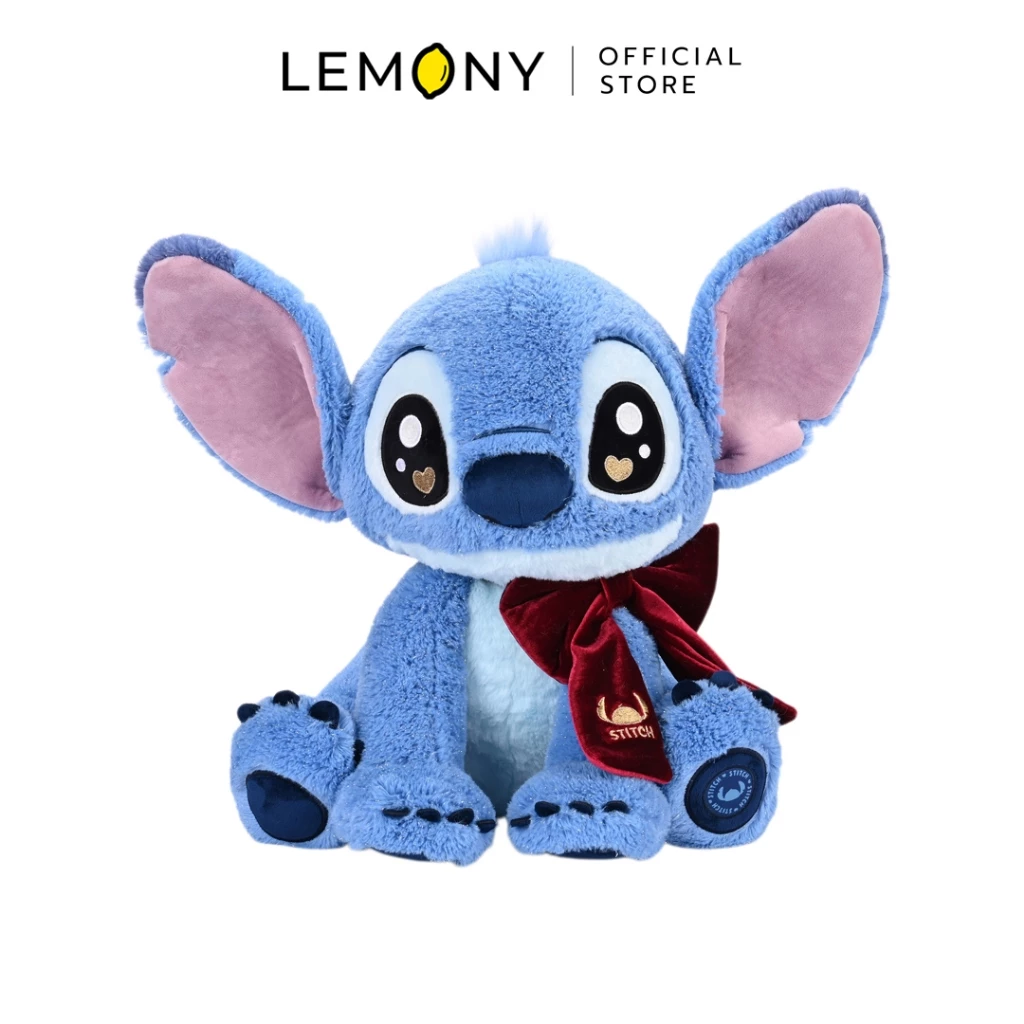 LEMONY ตุ๊กตา สติทช์ (Stitch) ซีรีส์ The Gift of Love 25 ซม. - Disney Lilo & Stitch Collection