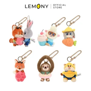 LEMONY กล่องจุ่มพวงกุญแจตุ๊กตา Zootopia Collection - ลุ้นตัวลับ!