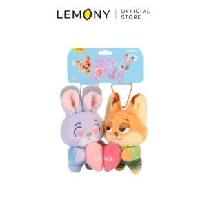 LEMONY พวงกุญแจตุ๊กตาคู่ นิค & จูดี้ ซีรีส์ Confession 10 ซม. - Disney Zootopia