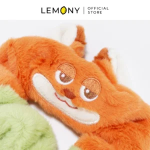 ยางมัดผม Nick Wilde (นิค) เซตยางมัดผม Zootopia 2 ชิ้น ด้านหน้า