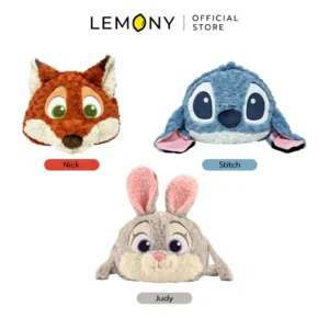 ภาพรวมกระเป๋าเป้ตุ๊กตา 3 แบบ ได้แก่ นิค (Nick), สติทช์ (Stitch) และจูดี้ (Judy) จากร้าน Lemony Official Store