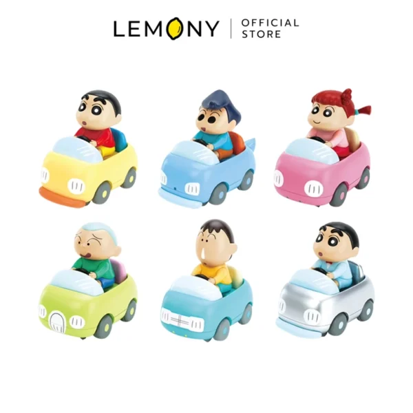 Shin Chan Speed Racing LEMONY กล่องจุ่มชินจัง รถแข่งไขลาน Crayon Shin-chan Speed Up