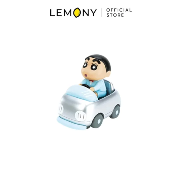 Shin Chan Speed Racing LEMONY กล่องจุ่มชินจัง รถแข่งไขลาน Crayon Shin-chan Speed Up