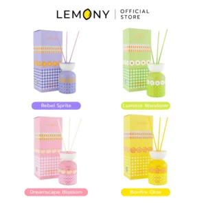 แค็ตตาล็อกรวมก้านไม้หอม LIVOLOGY 4 กลิ่นใหม่: Rebel Sprite, Lumiere Wanderer, Dreamscape Blossom และ Bonfire Glow