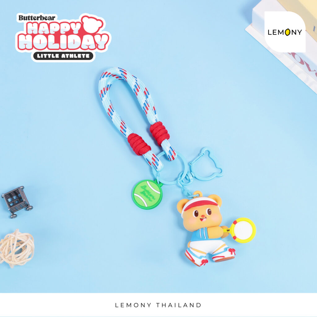 สายคล้องกระเป๋าเดินทาง Butterbear ลายหมีเนยสุดน่ารัก คอลเลกชัน HAPPY HOLIDAY จาก LEMONY