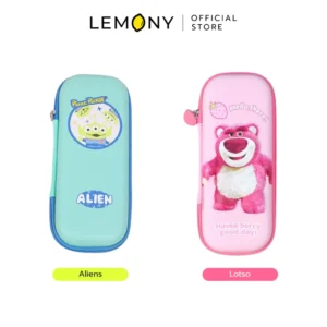 LEMONY กระเป๋าดินสอ EVA ทอยสตอรี่ Disney Toy Story Collection รวมตัวเลือกสินค้า 2 แบบ โครงสร้างแข็งแรงกันกระแทก ได้แก่ ลายเอเลี่ยน Aliens สีน้ำเงิน และลายล็อตโซ่ Lotso สีชมพู