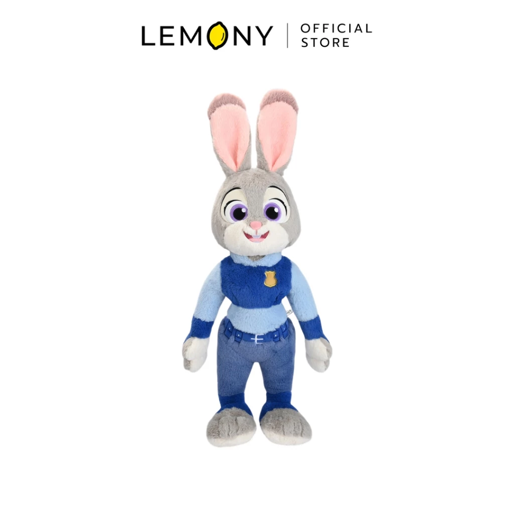 LEMONY ตุ๊กตาซูโทเปีย ตัวละครกระต่าย Judy Hopps ซีรีส์ Classic ขนาด 60 ซม. ลิขสิทธิ์แท้ Disney