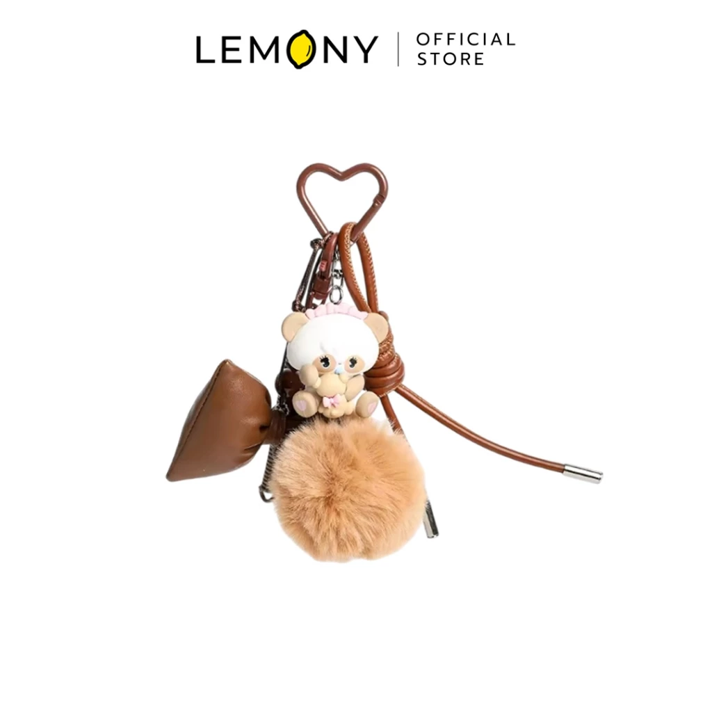กล่องจุ่มจี้ห้อย MIKKO Pompom Series รุ่น JS-0324 ดีไซน์ปอมปอมนุ่มฟูจาก LEMONY