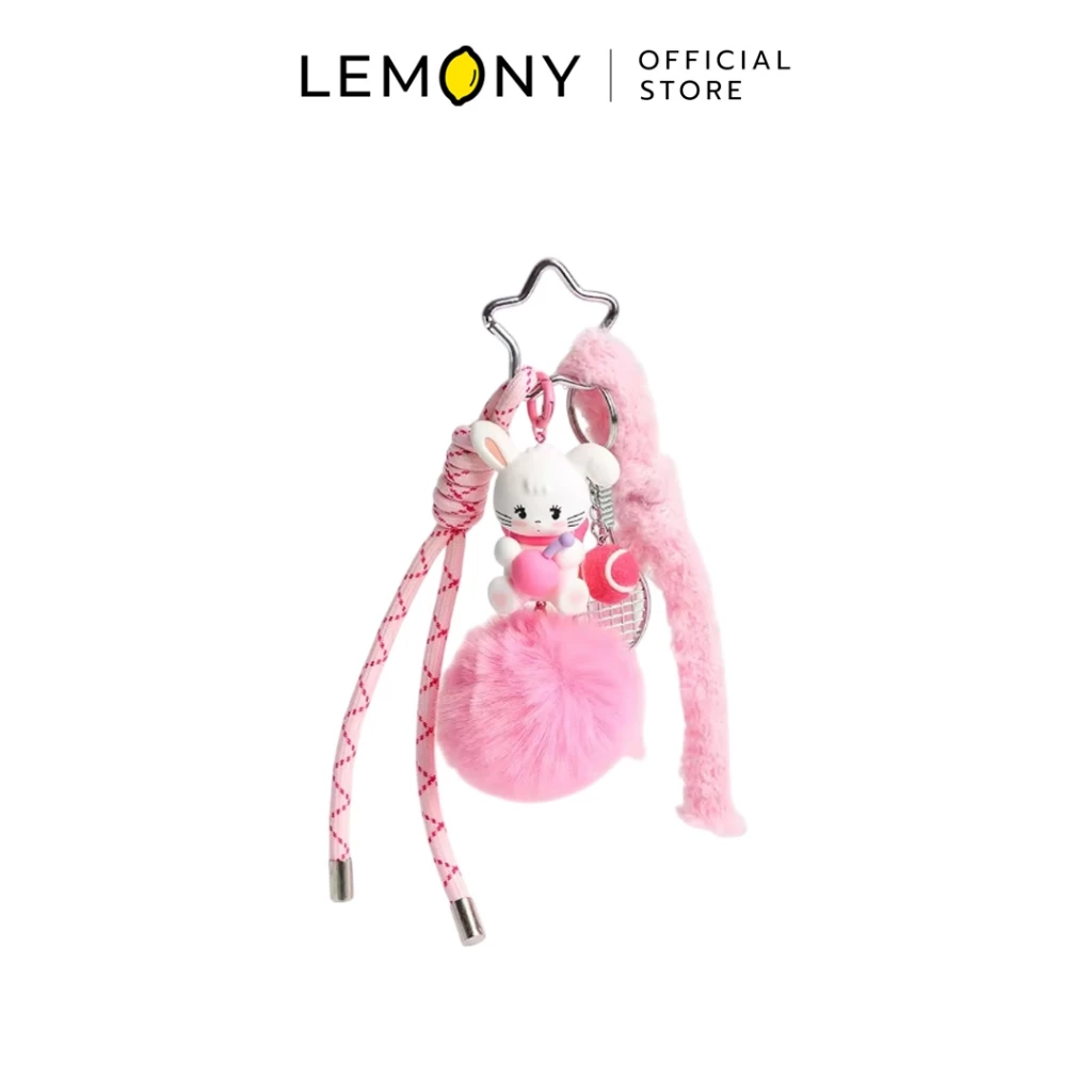 กล่องจุ่มจี้ห้อย MIKKO Pompom Series รุ่น JS-0324 ดีไซน์ปอมปอมนุ่มฟูจาก LEMONY