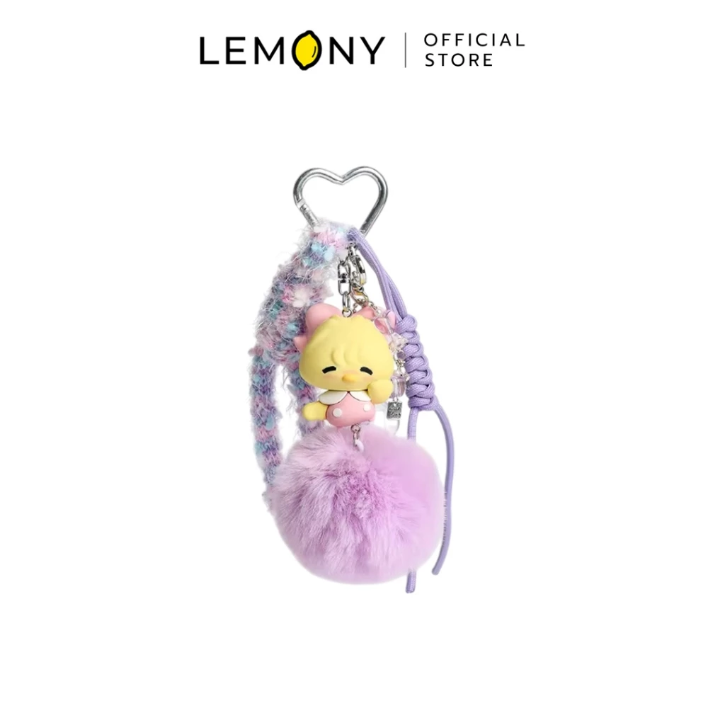 กล่องจุ่มจี้ห้อย MIKKO Pompom Series รุ่น JS-0324 ดีไซน์ปอมปอมนุ่มฟูจาก LEMONY