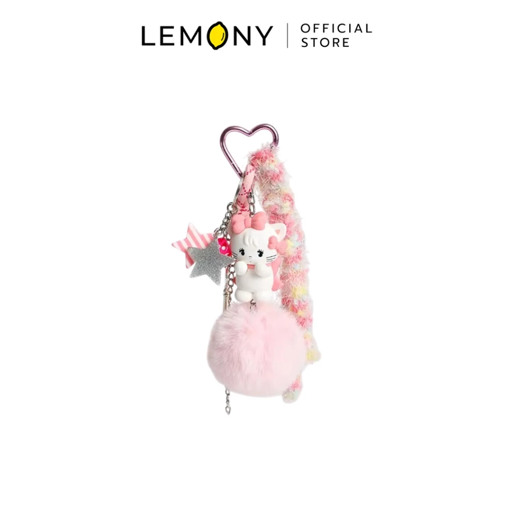 กล่องจุ่มจี้ห้อย MIKKO Pompom Series รุ่น JS-0324 ดีไซน์ปอมปอมนุ่มฟูจาก LEMONY