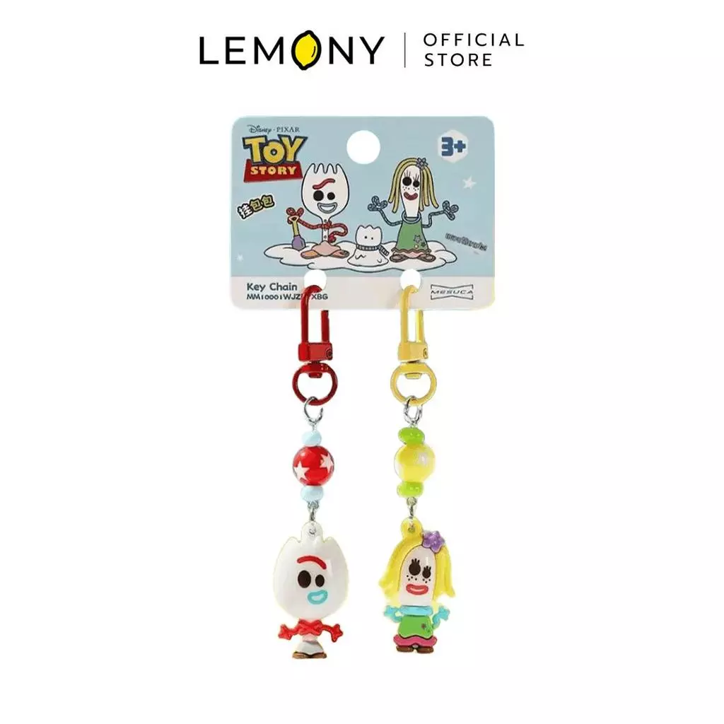พวงกุญแจ ทอยสตอรี่ ซีรีส์ Clasp Type ลิขสิทธิ์แท้ Disney Toy Story Collection มี 4 แบบจาก LEMONY