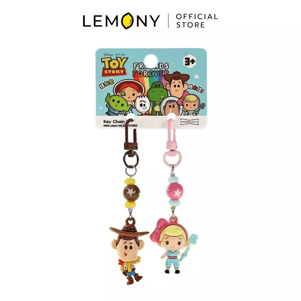พวงกุญแจ ทอยสตอรี่ ซีรีส์ Clasp Type ลิขสิทธิ์แท้ Disney Toy Story Collection มี 4 แบบจาก LEMONY