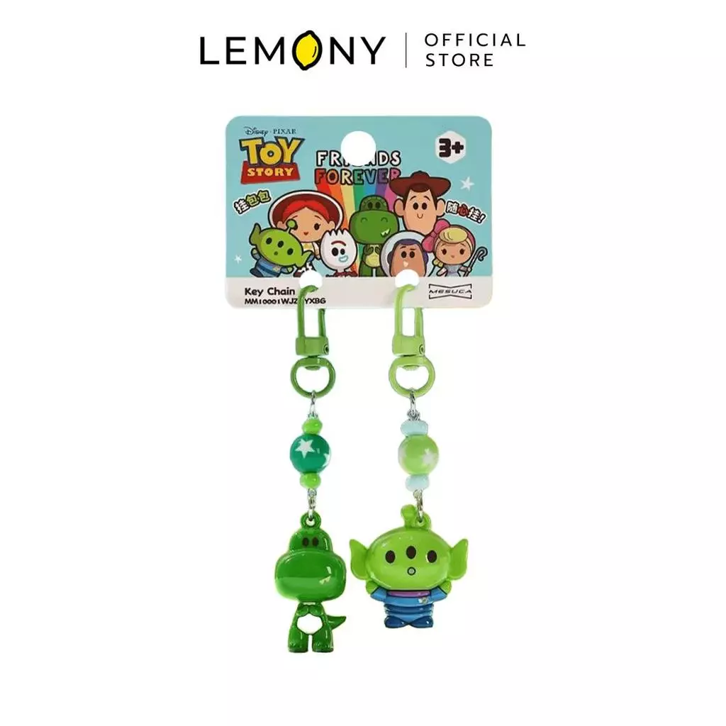 พวงกุญแจ ทอยสตอรี่ ซีรีส์ Clasp Type ลิขสิทธิ์แท้ Disney Toy Story Collection มี 4 แบบจาก LEMONY