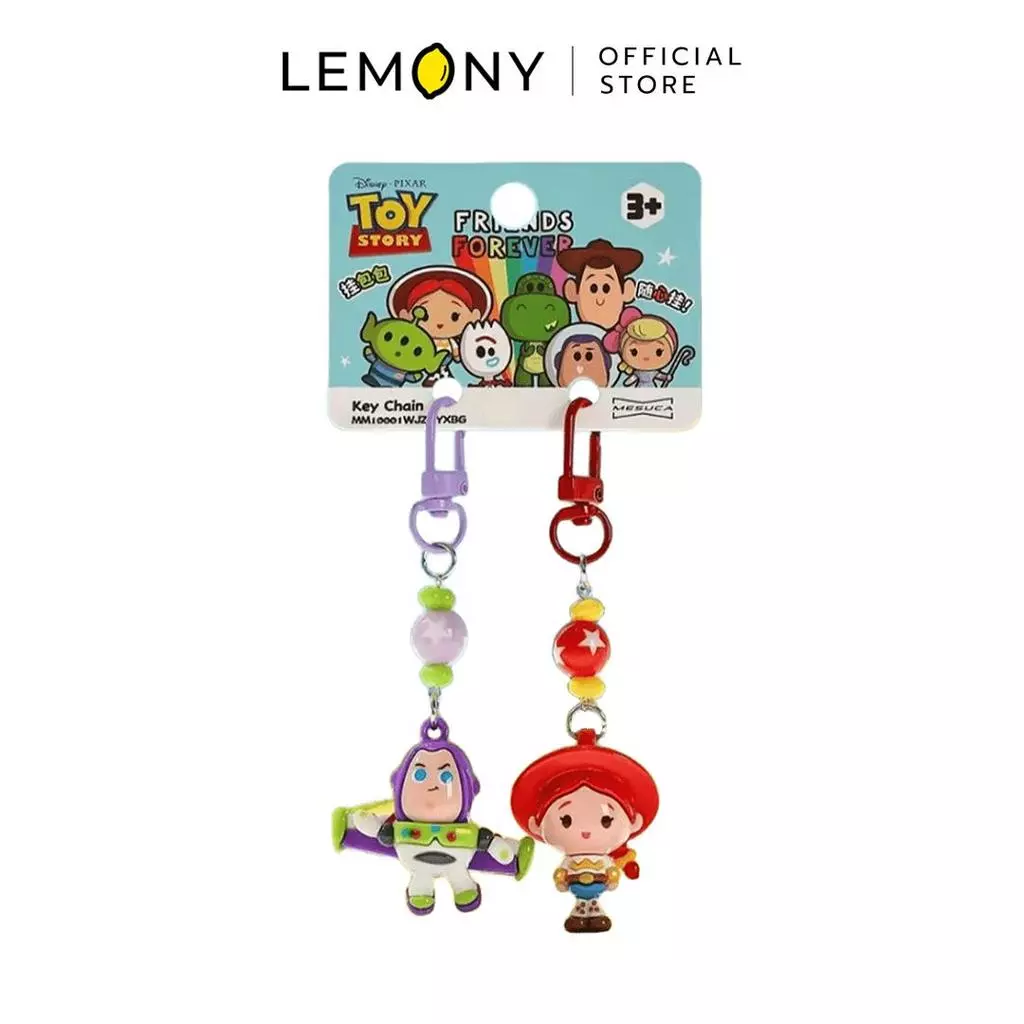 พวงกุญแจ ทอยสตอรี่ ซีรีส์ Clasp Type ลิขสิทธิ์แท้ Disney Toy Story Collection มี 4 แบบจาก LEMONY