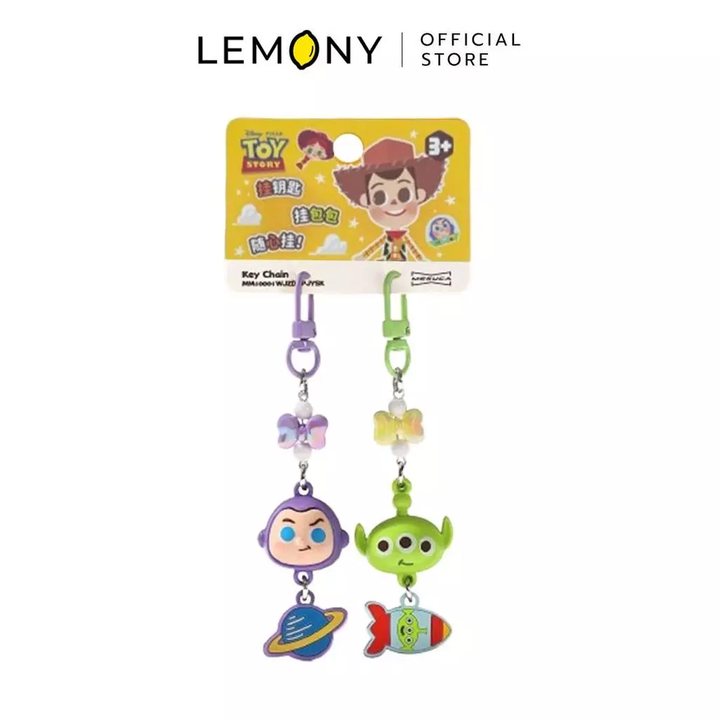 พวงกุญแจ ทอยสตอรี่ ซีรีส์ Clasp Type ลิขสิทธิ์แท้ Disney Toy Story Collection จาก LEMONY
