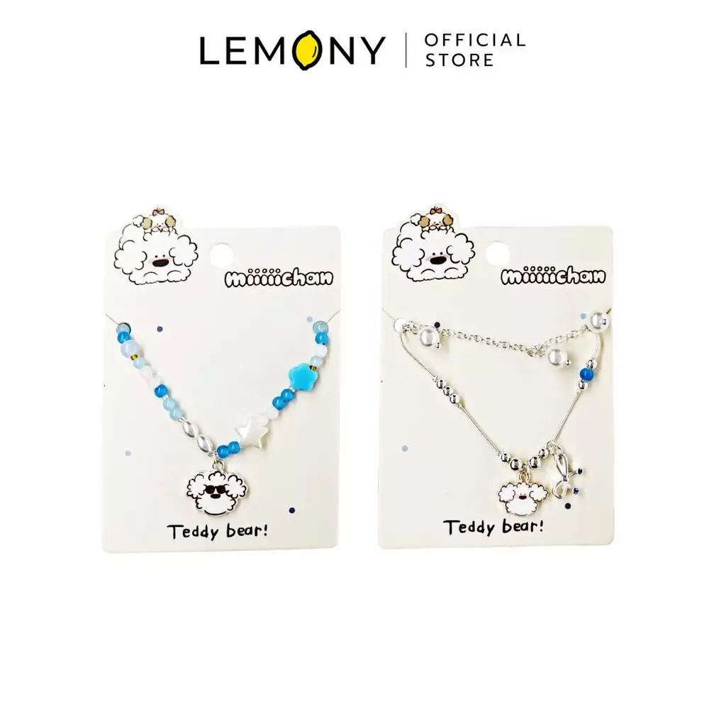 สร้อยคอ Miiiiichan ซีรีส์ Blue-Striped รวมทั้ง 2 ดีไซน์