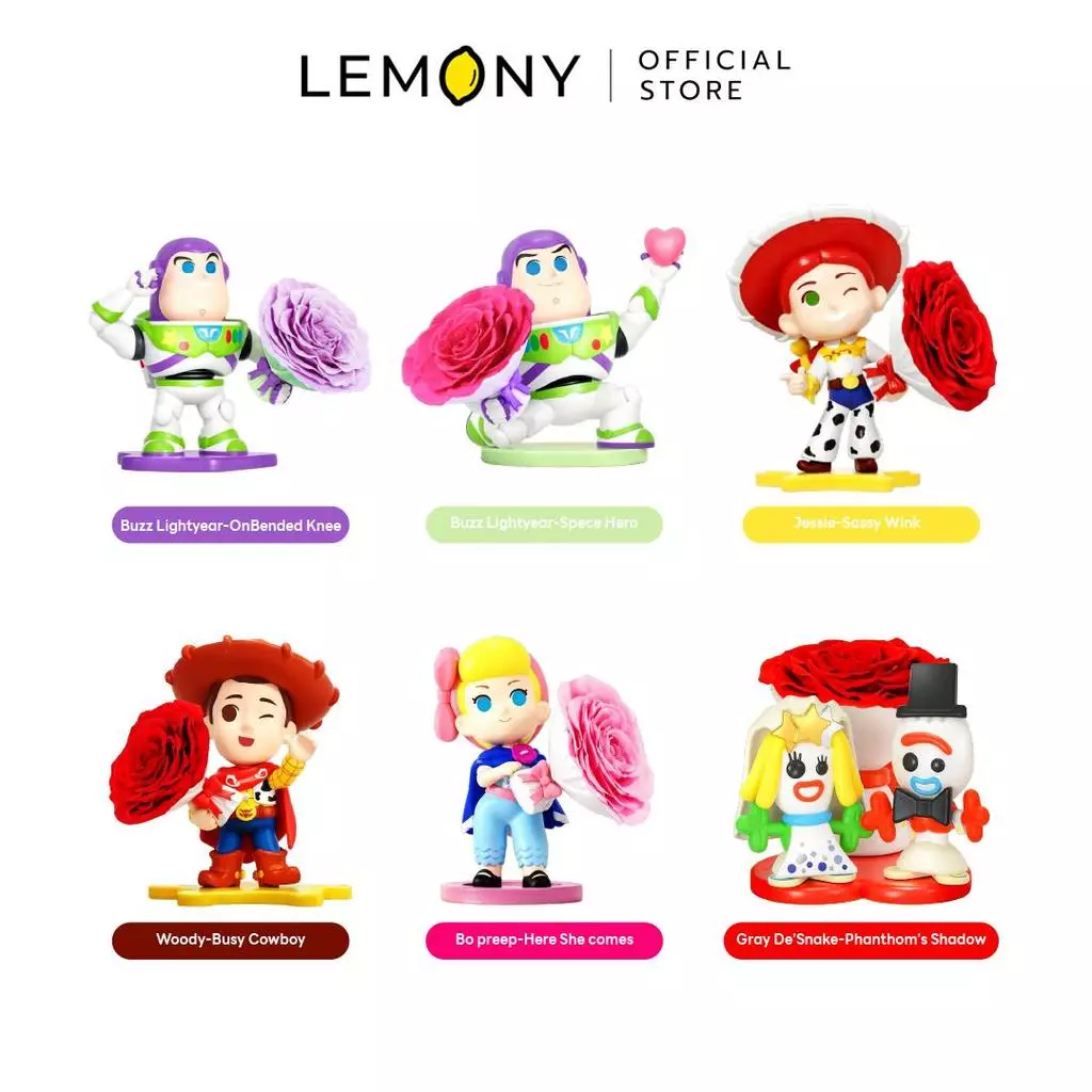กล่องจุ่มทอยสตอรี่ ซีรีส์ Heartbeat Players รวมฟิกเกอร์ทั้ง 6 แบบ